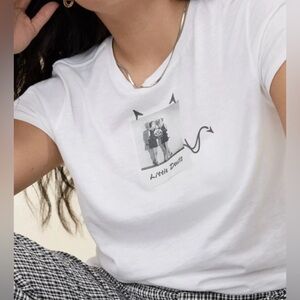 Aerie NWT White Graphic T-Shirt